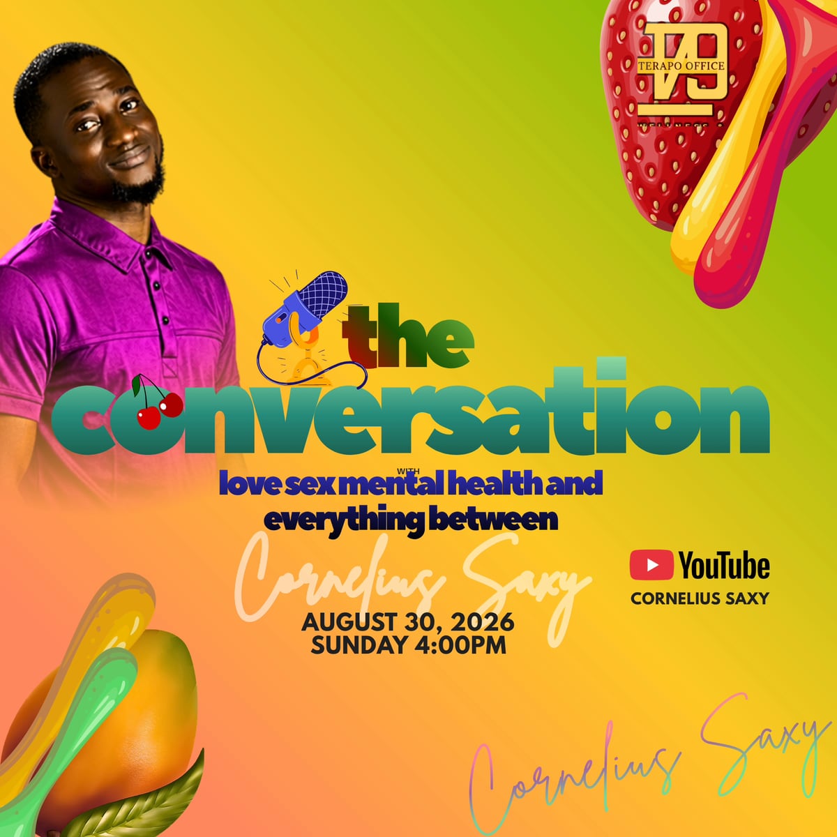 Flier for The Conversation